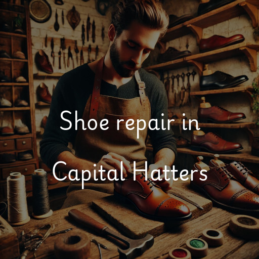 Shoe Repair at  Capital Hatters