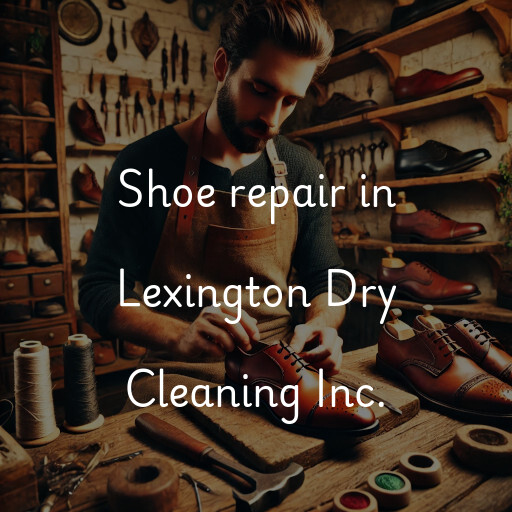 Shoe Repair at  Lexington Dry Cleaning Inc.