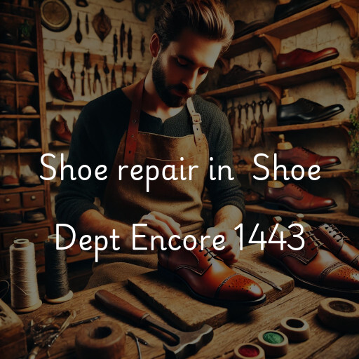 Shoe Repair at  Shoe Dept Encore 1443