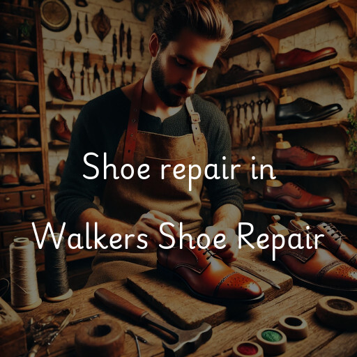 Shoe Repair at  Walkers Shoe Repair